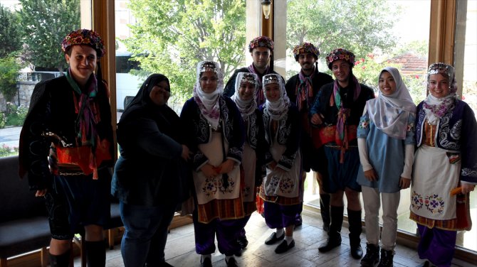 Malezyalı turistler Kırşehir'de