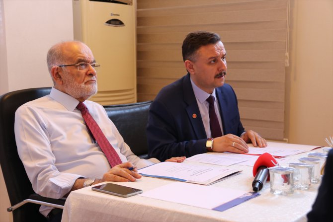 Saadet Partisi Genel Başkanı Karamollaoğlu Adana'da