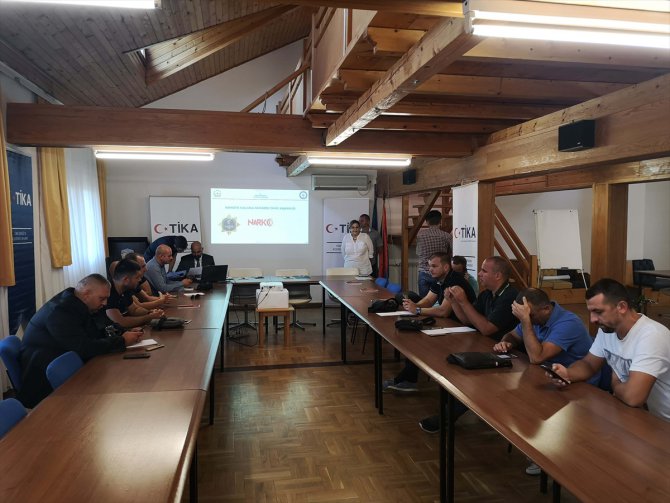 TİKA'dan Sırbistan'da "Narkotik Suç Soruşturmaları Eğitimi"