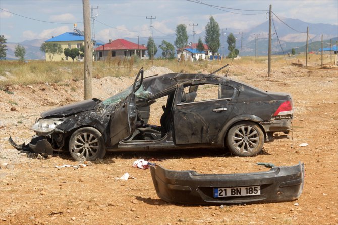 Tunceli'de trafik kazası: 1 ölü, 4 yaralı