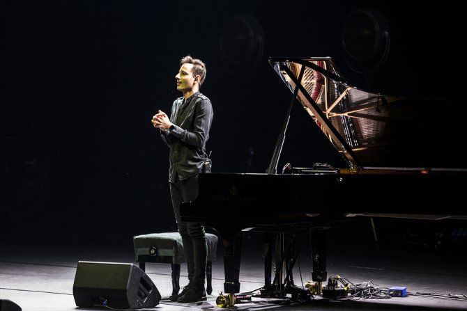 "En hızlı piyanist" İstanbul'da konser verdi