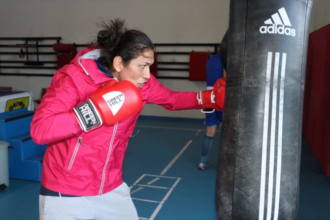 Kadın milli boksörlerin Kastamonu kampı başladı