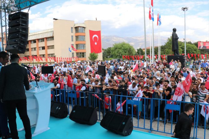 MHP'nin Erzincan mitingi