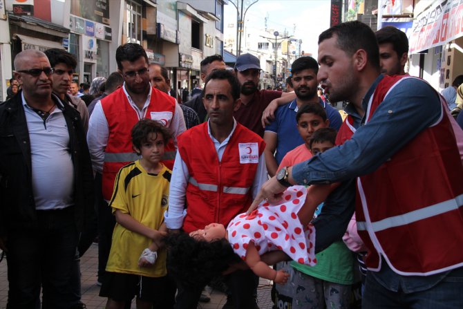 Türk Kızılay gönüllülerinden vatandaşlara eğitim