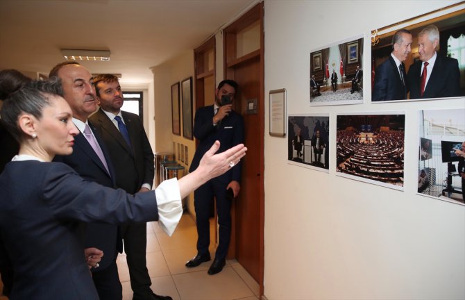 Çavuşoğlu Avrupa Konseyi'nden sorumlu Genel Müdürlüğü ziyaret etti
