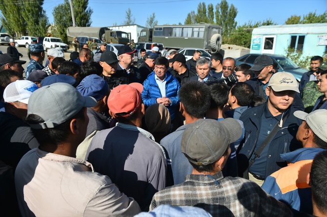 Kırgızistan-Tacikistan sınırında gerginlik