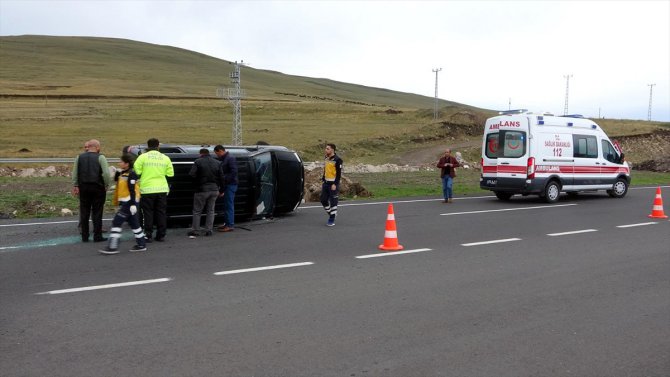 Ardahan'da aynı noktada iki trafik kazası: 2 yaralı