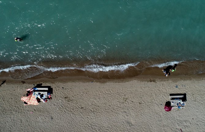 "Bozkırın plajları" deniz kıyılarını aratmıyor