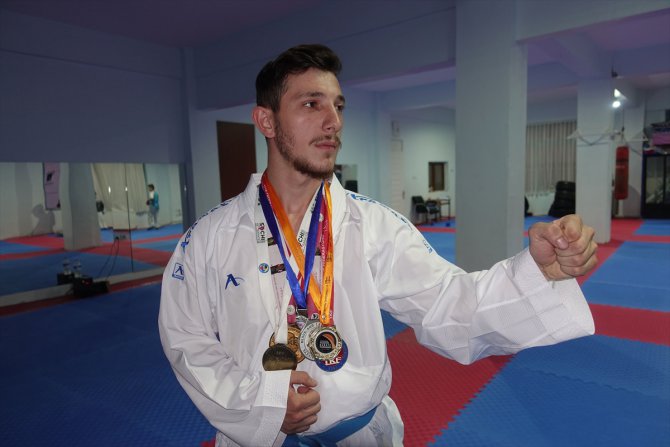Avrupa şampiyonu Murat Öz olimpiyatlar için çalışıyor