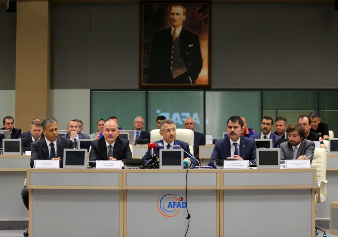 Türkiye Afet Müdahale Planı Toplantısı sona erdi