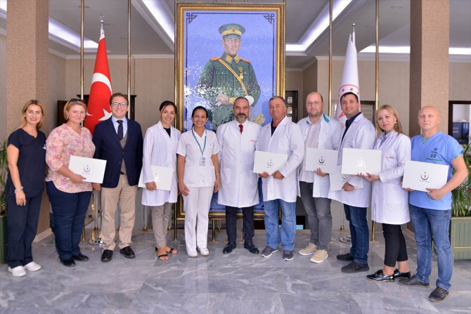 Gagauz Özerk Yeri'nden gelen doktorlara TİKA'dan eğitim