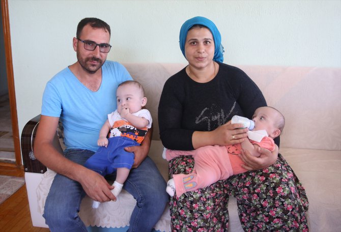 Prematüre bebekler Ali ve Serap, inadına "yaşam" dedi