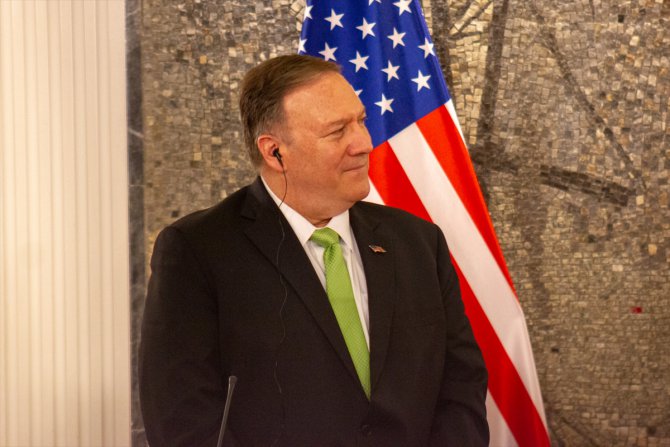 ABD Dışişleri Bakanı Pompeo Karadağ'da