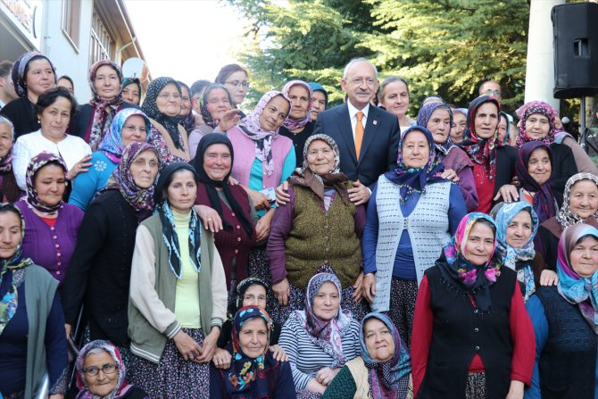 CHP Genel Başkanı Kılıçdaroğlu Bolu'da