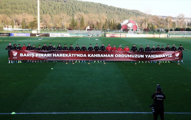 A Milli Futbol Takımı, Arnavutluk maçına hazır