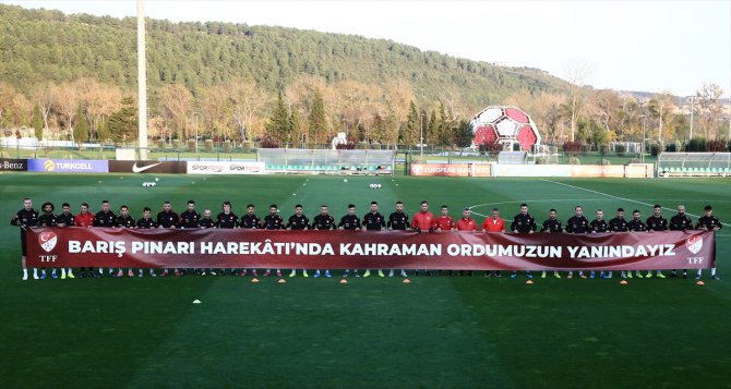 A Milli Futbol Takımı, Arnavutluk maçına hazır
