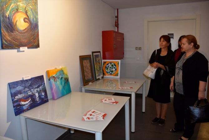 Türk ressamların eserleri Lübnanlı sanatseverlerle buluştu