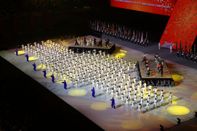 15. Dünya Wushu Şampiyonası, Çin'de başladı