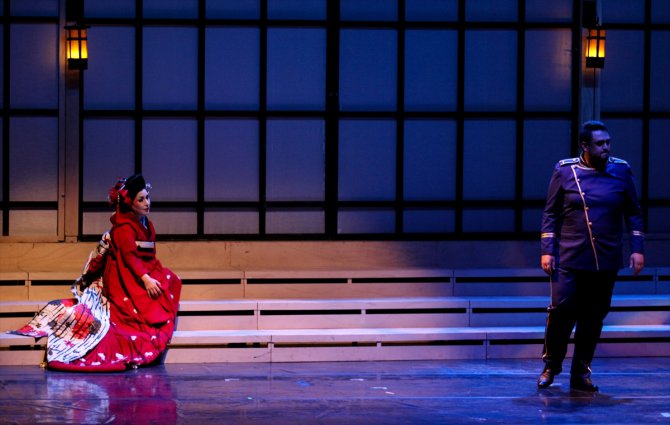 Antalya Devlet Opera ve Balesi "Madama Butterfly"ı sahneledi