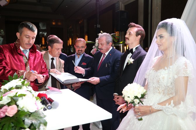 TBMM Başkanı Şentop, nikah şahidi oldu