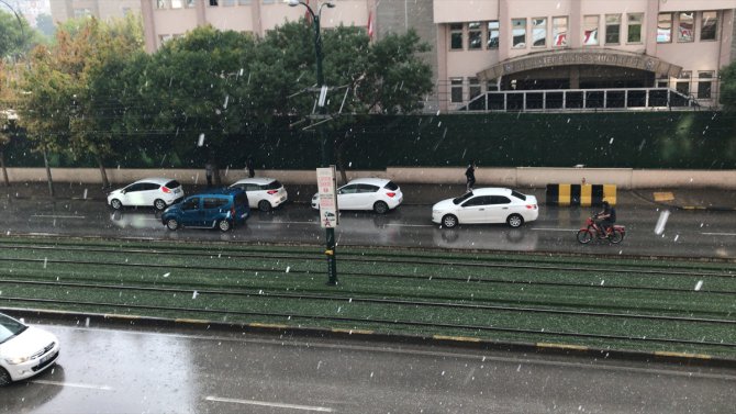 Gaziantep'te şiddetli yağış