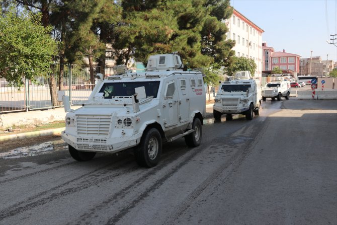 Nusaybin polisi olası terör saldırılarına karşı teyakkuzda