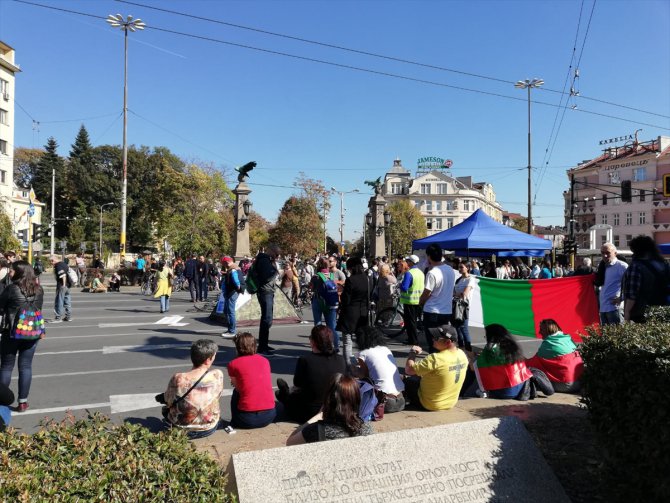 Bulgaristan'da protesto