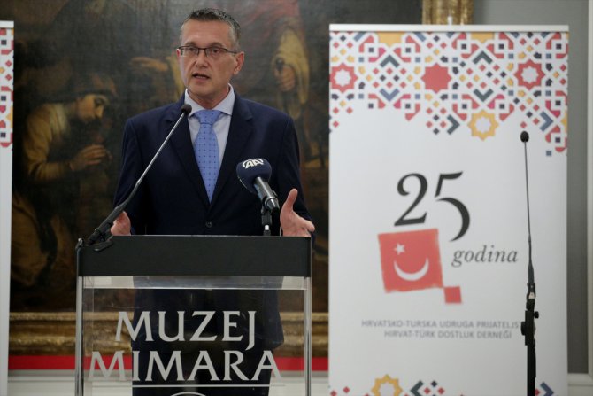 Türk-Hırvat Dostluk Derneğinin 25. kuruluş yıl dönümü kutlandı