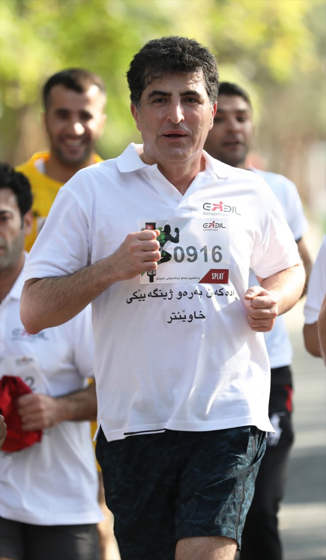 8. Uluslararası Erbil Maratonu "temiz bir çevre" temasıyla düzenlendi