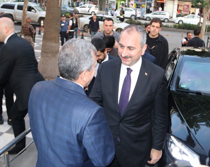 Adalet Bakanı Gül Şanlıurfa'da