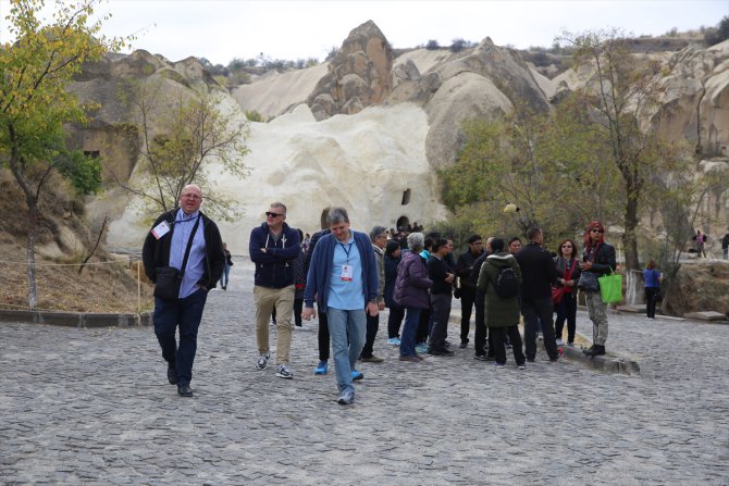 Rus Medya Konseyi üyesi 160 gazeteci Kapadokya'yı gezdi