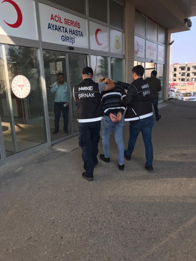 Cizre'de düzenlenen uyuşturucu operasyonunda 6 zanlı tutuklandı