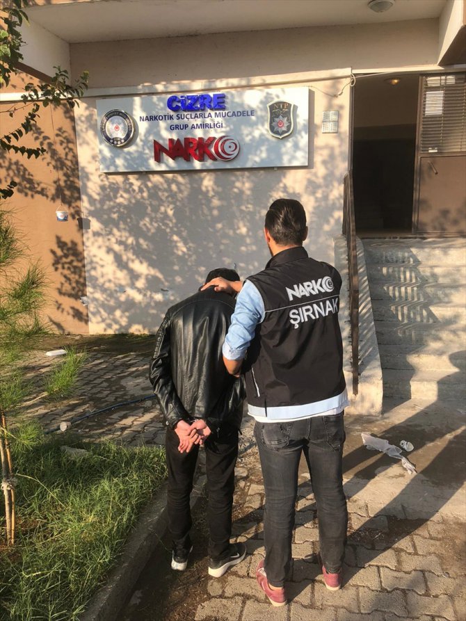 Cizre'de düzenlenen uyuşturucu operasyonunda 6 zanlı tutuklandı