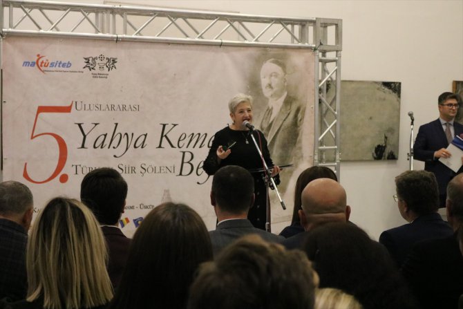 Üsküp'te "5. Uluslararası Yahya Kemal Beyatlı Türkçe Şiir Şöleni" düzenlendi