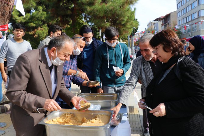 Burdur'da lösemi hastalarına destek