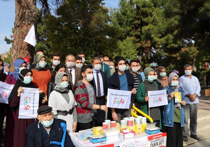 Burdur'da lösemi hastalarına destek