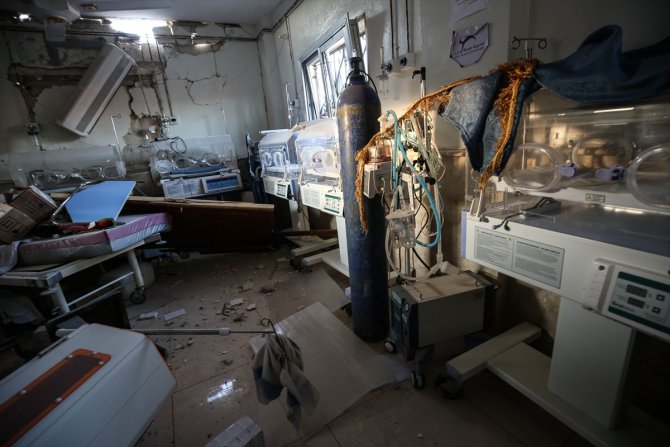 Rusya, İdlib'de çocuk hastanesini hedef aldı