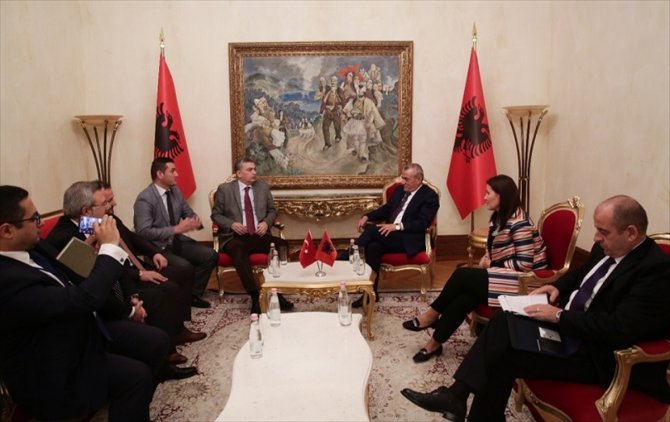 Arnavutluk Meclis Başkanı Ruçi: "Arnavutluk'un Türkiye ile ilişkileri stratejiktir"