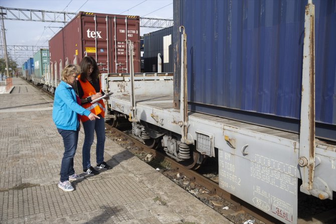China Railway Express Bulgaristan'a geçiş yaptı