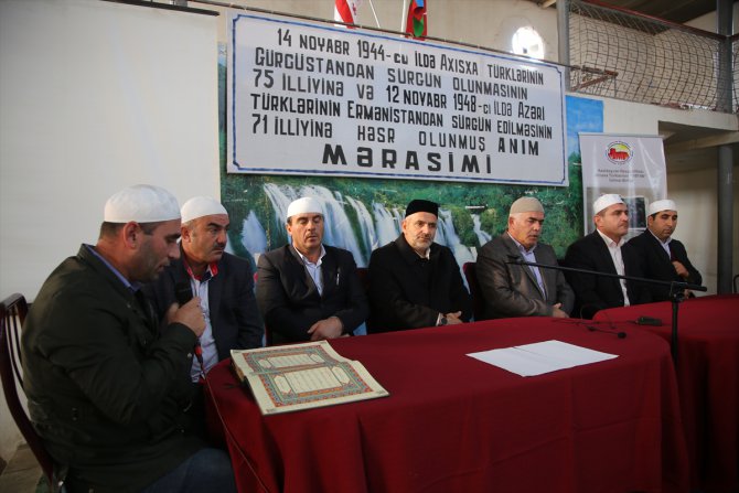 Ahıska Sürgünü'nün 75. yılında Azerbaycan'da anma etkinliği