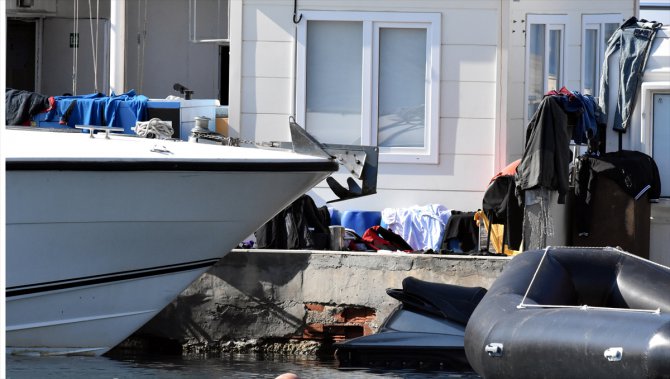 GÜNCELLEME - Bodrum'da düzensiz göçmenlerin bulunduğu bot battı