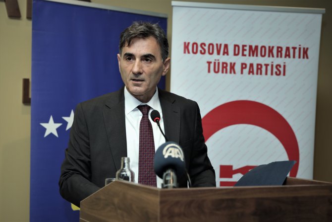 Kosova Demokratik Türk Partisinin yeni genel başkanı Fikrim Damka oldu