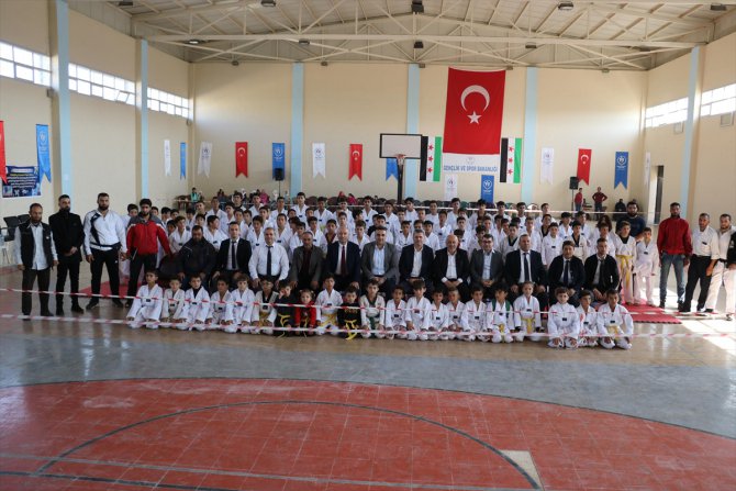Afrin'de tekvando turnuvası yapıldı
