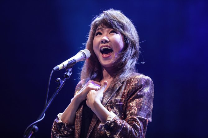 Güney Koreli şarkıcı Youn Sun Nah, CRR'de konser verdi