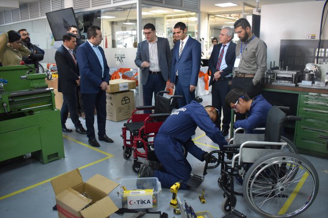 TİKA'dan Kolombiya'da engelliler yararına yürütülen projeye destek