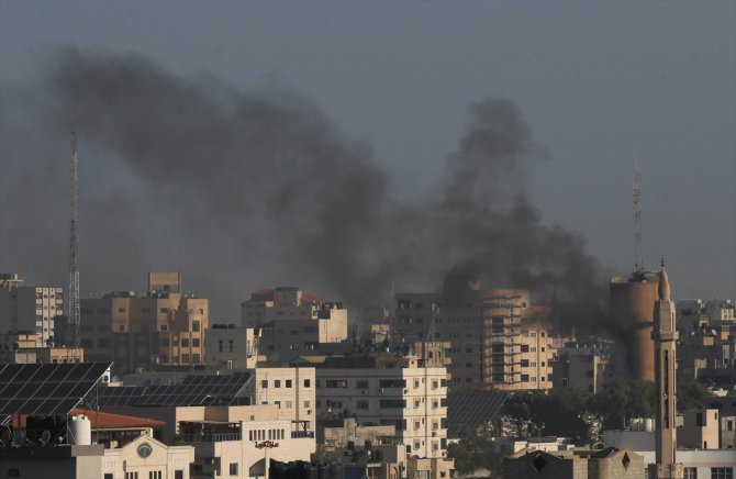 İsrail'den Gazze'ye hava saldırısı: 1 ölü