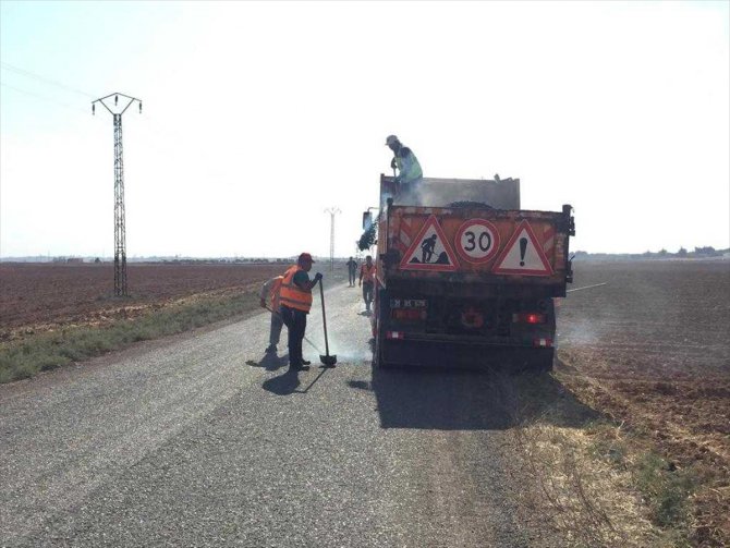 Türkiye'den Tel Abyad'a yol ve elektrik hizmeti