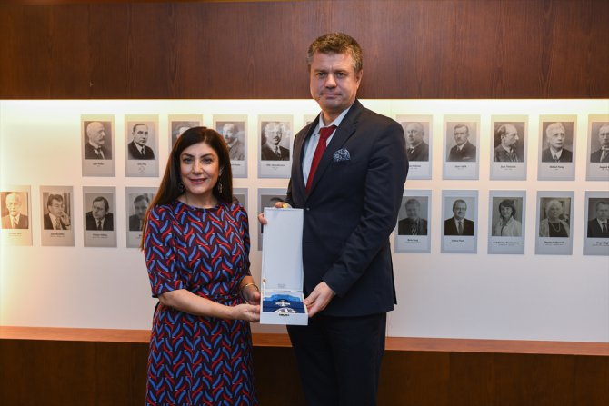 Estonya'dan Türkiye'nin Tallin Büyükelçisi Kumaşcıoğlu'na devlet nişanı