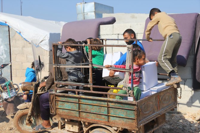 İHH'dan Suriye'de ihtiyaç sahibi yaklaşık 2 bin aileye gıda yardımı