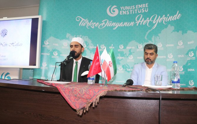 Tahran'daki Mevlid-i Nebi etkinliğine Türklerden yoğun ilgi